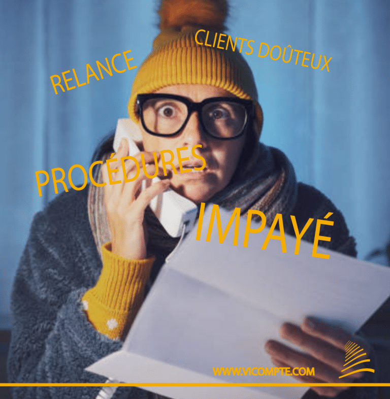 Procédure de relance clients doûteux - Vicompte
